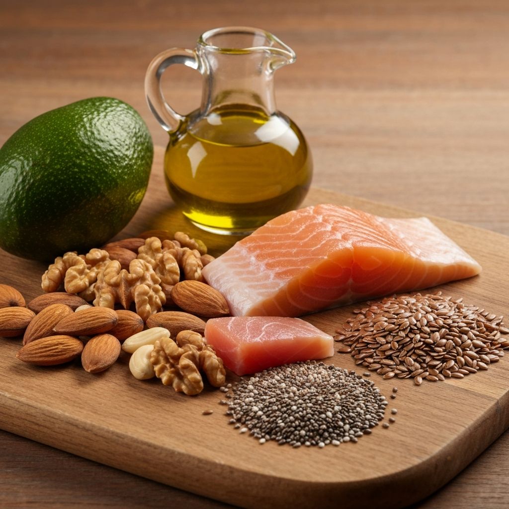 Healthy fats sources